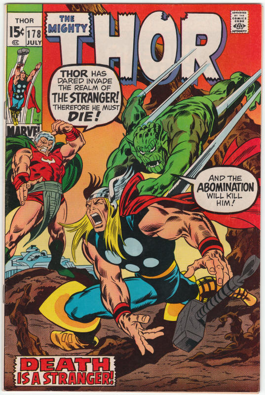 Thor #178 front cover