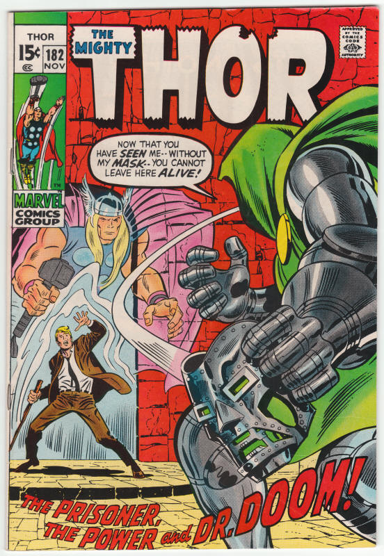 Thor #182 front cover