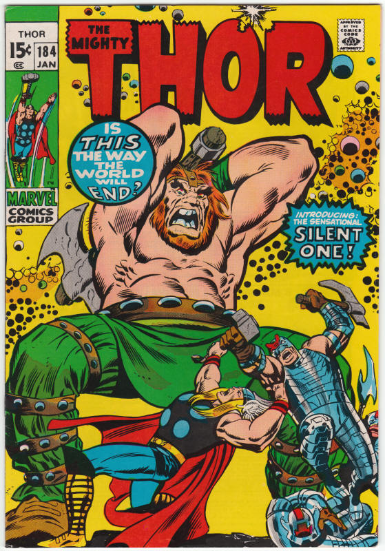 Thor #184 front cover