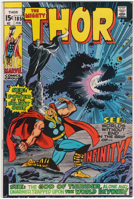 Thor #185 front cover
