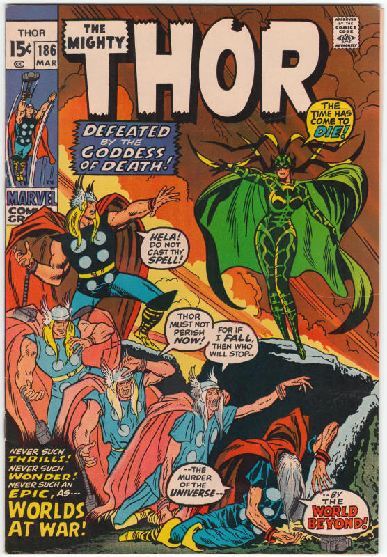 Thor #186 front cover