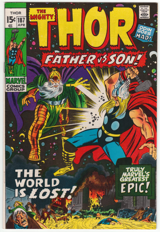 Thor #187 front cover