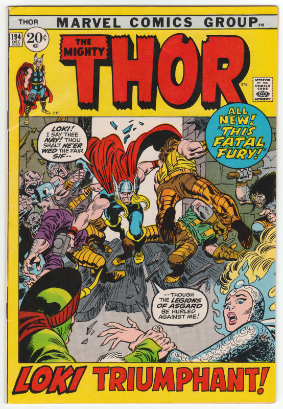 Thor #194 front cover