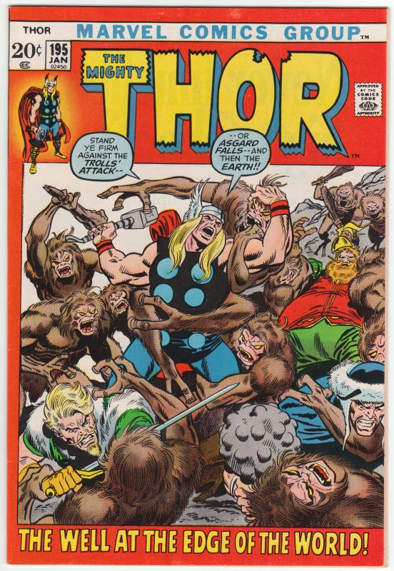 Thor #195 front cover