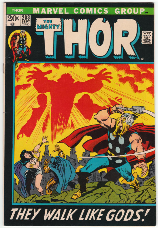 Thor #203 front cover