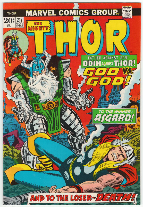 Thor #217 front cover