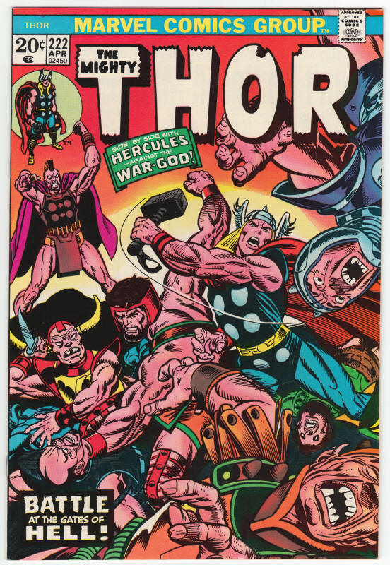 Thor #222 front cover