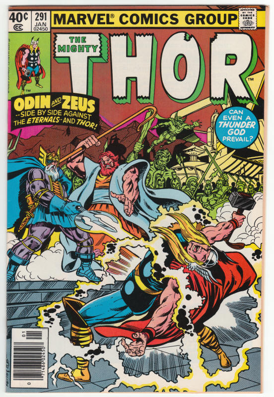 Thor #291 front cover