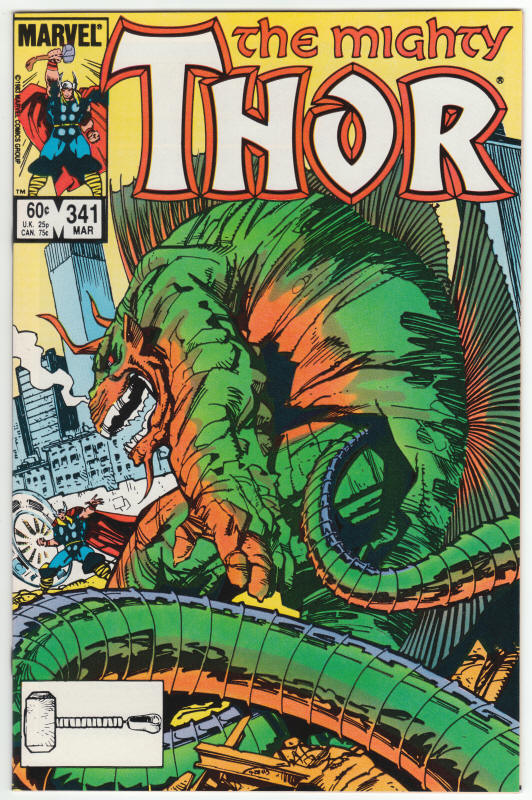 Thor #341 front cover