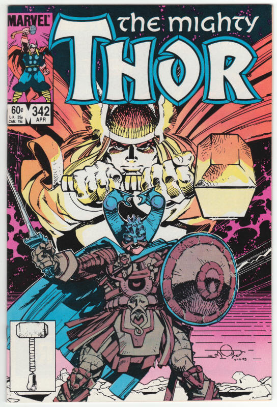 Thor #342 front cover