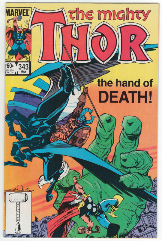Thor #343 front cover