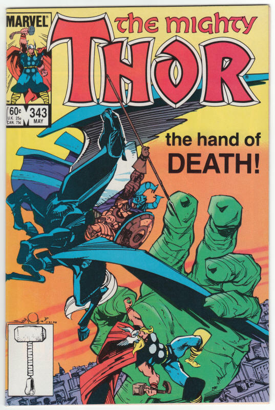 Thor #343 front cover