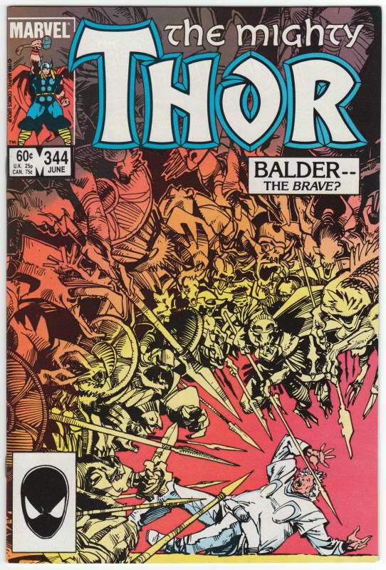 Thor #344 front cover