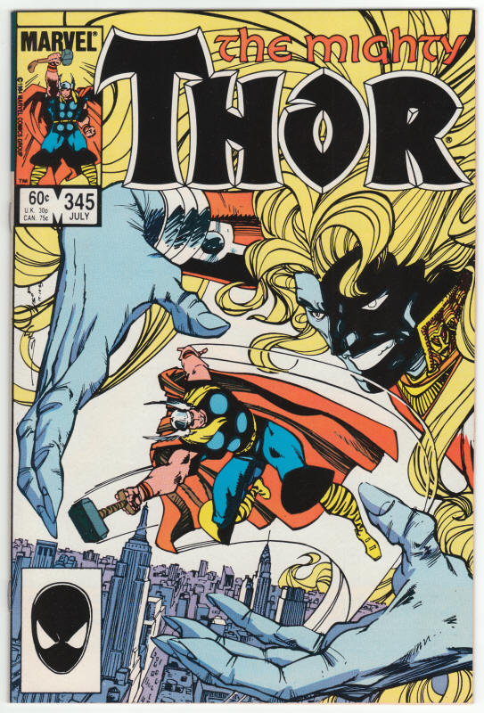 Thor #345 front cover