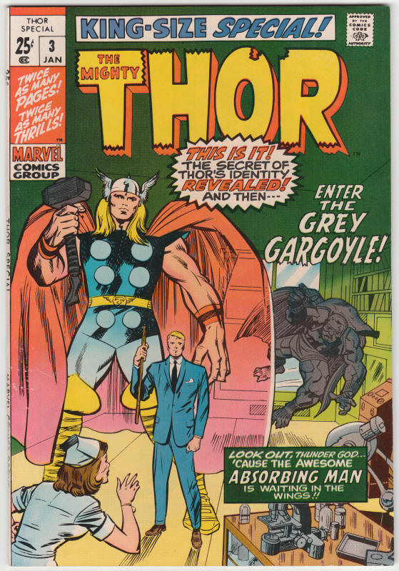 Thor King Size Special #3 front cover