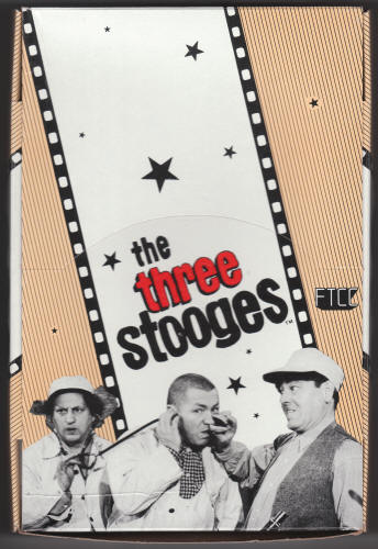 1985 FTCC The Three Stooges Wax Pack Box