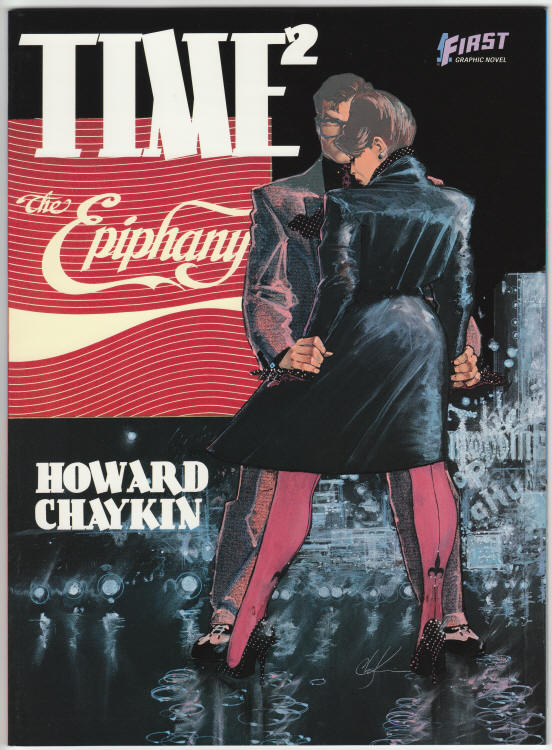 First Comics Graphic Novel 9 Time Squared The Epiphany front cover