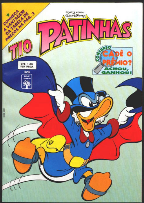 Tio Patinhas #328 front cover
