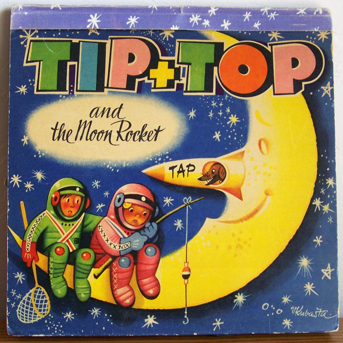 Tip And Top And The Moon Rocket front cover