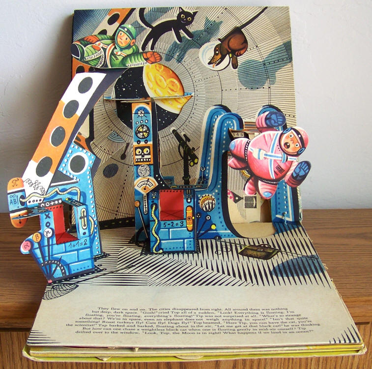 Tip And Top And The Moon Rocket third pop-up