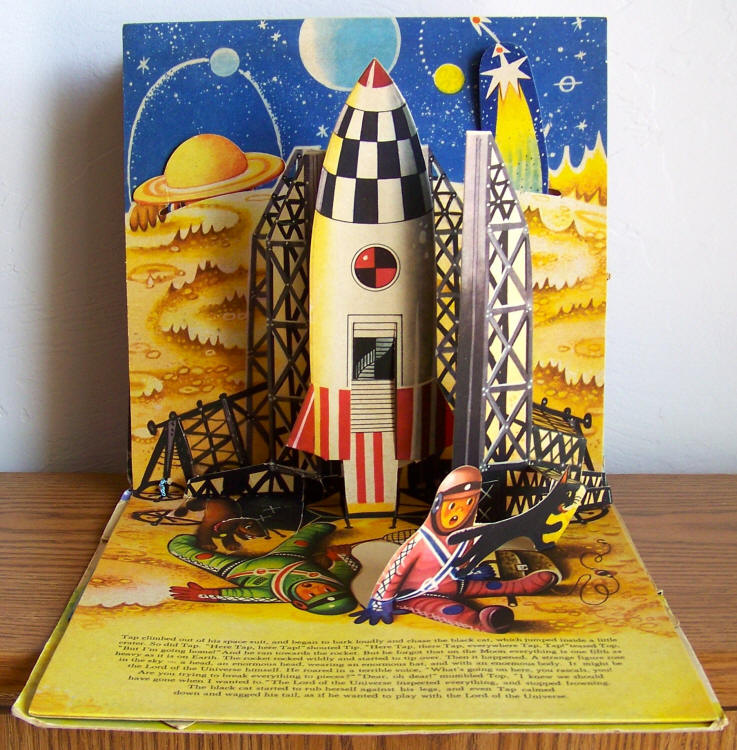 Tip And Top And The Moon Rocket fifth pop-up