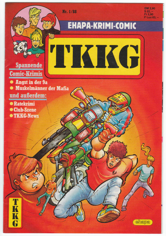 TKKG #1/88 #3 front cover
