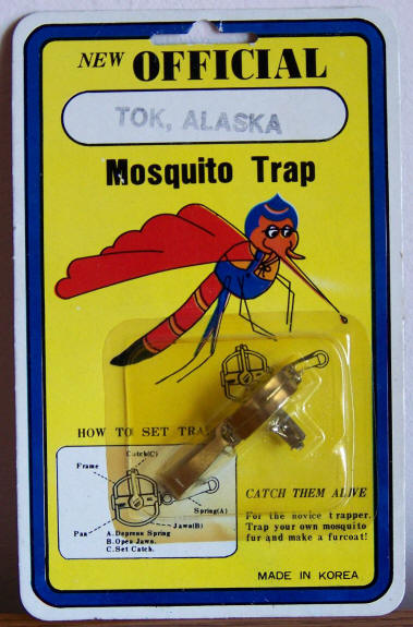Official Tok Alaska Mosquito Trap Souvenir Gag Gift