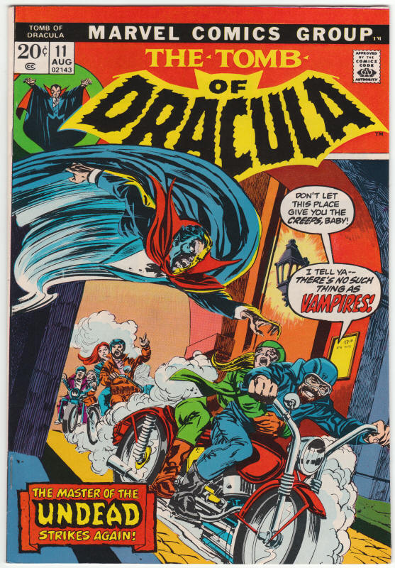Tomb Of Dracula #11 front cover