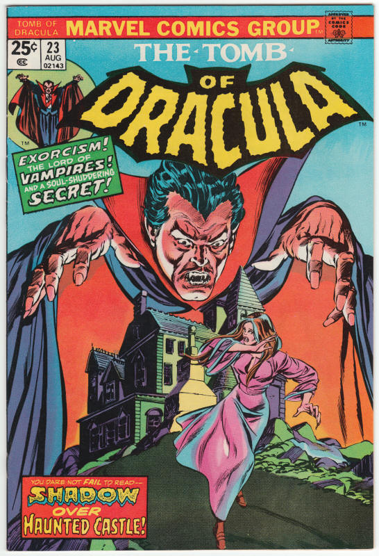 Tomb Of Dracula #23 front cover