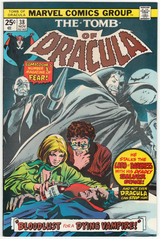 Tomb Of Dracula #38 front cover