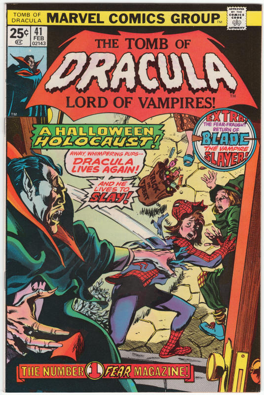 Tomb Of Dracula #41 front cover