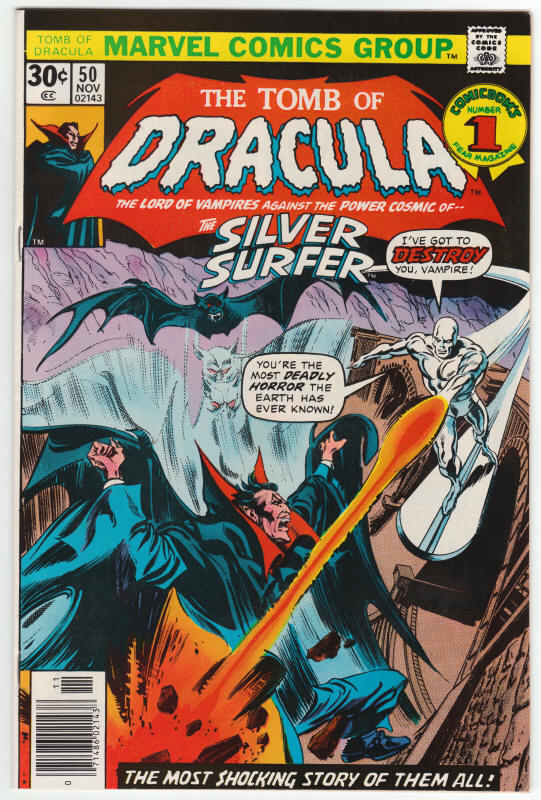 Tomb Of Dracula #50 front cover