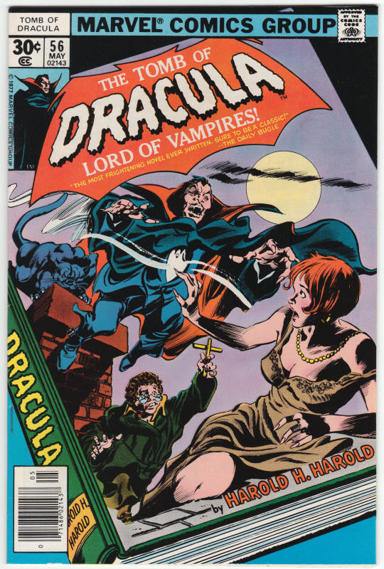 Tomb Of Dracula #56 front cover