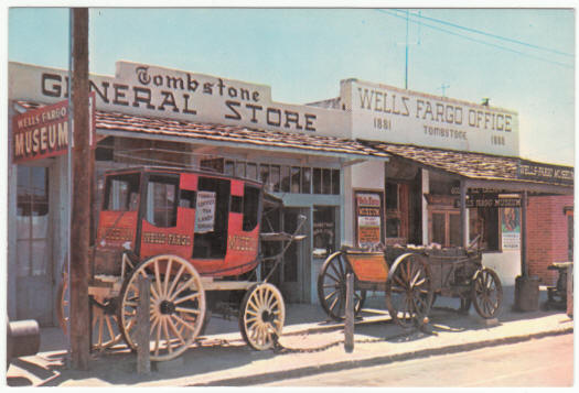 Tombstone Post Card