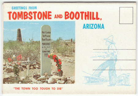 Tombstone and Boothill Souvenir Folder