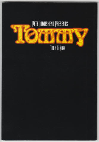 Pete Townshend Presents Tommy Then And Now Book
