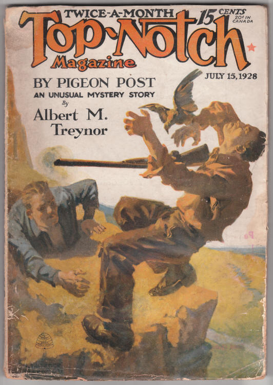Top Notch Magazine July 15 1928 front cover