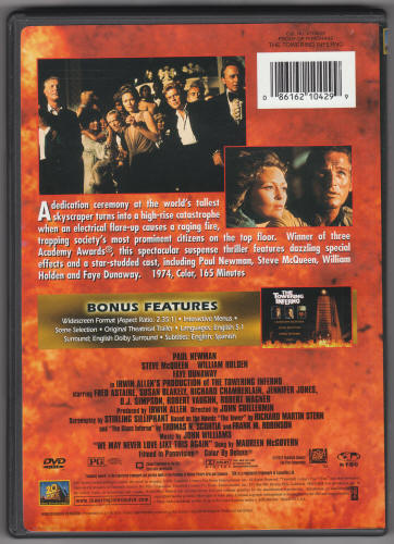 The Towering Inferno DVD