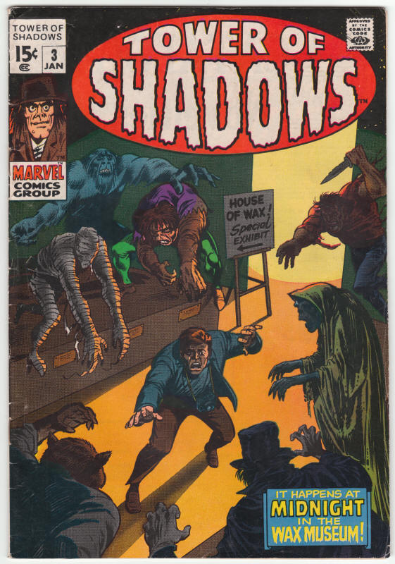 Tower Of Shadows #3 front cover