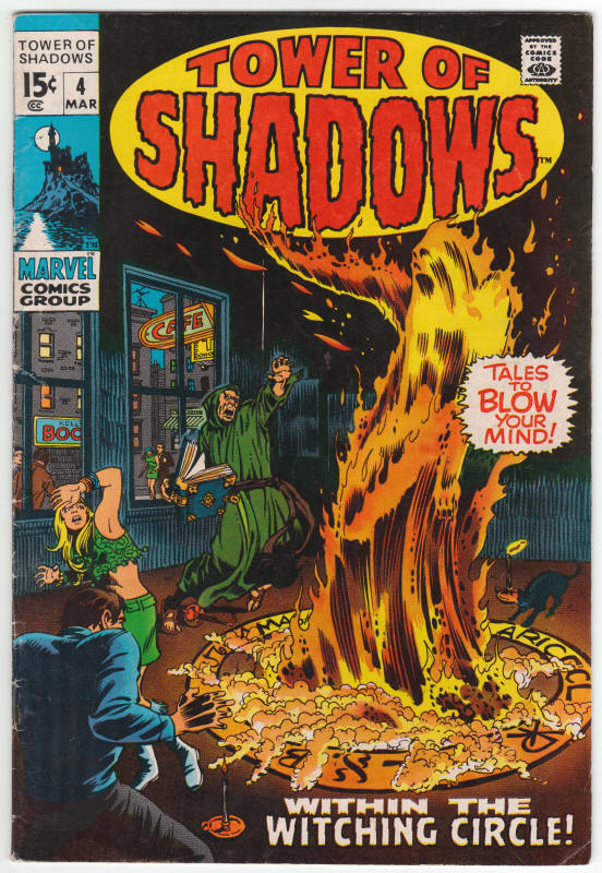Tower Of Shadows #4 front cover
