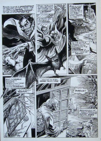 Call of Dracula Sonny Trinidad Original Art Page 12