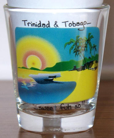 Trinidad Tobago Shot Glass