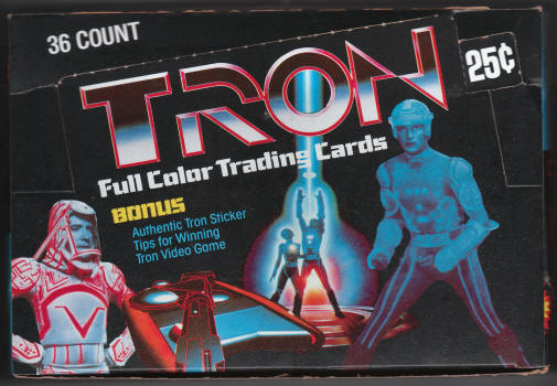 1981 Donruss Tron Wax Pack Box