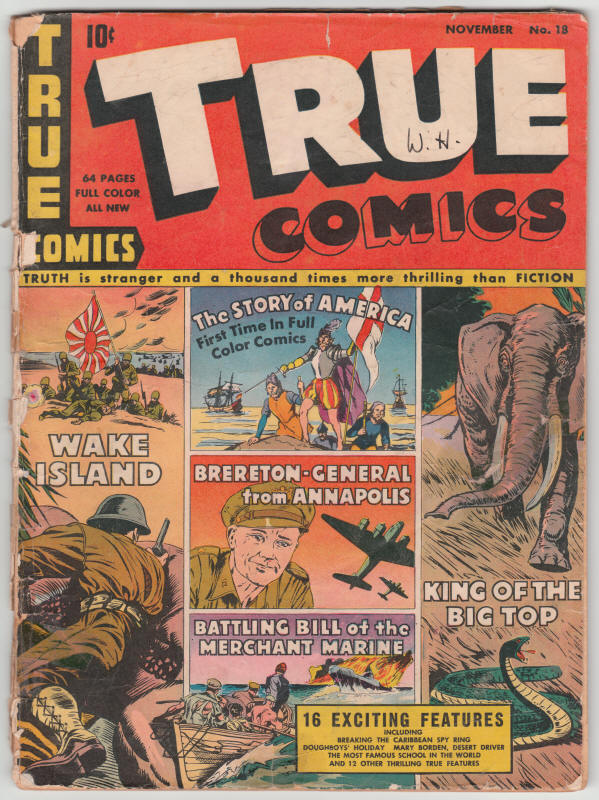 True Comics #18 front cover