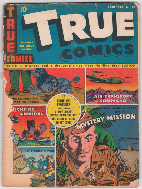 True Comics #23 front cover