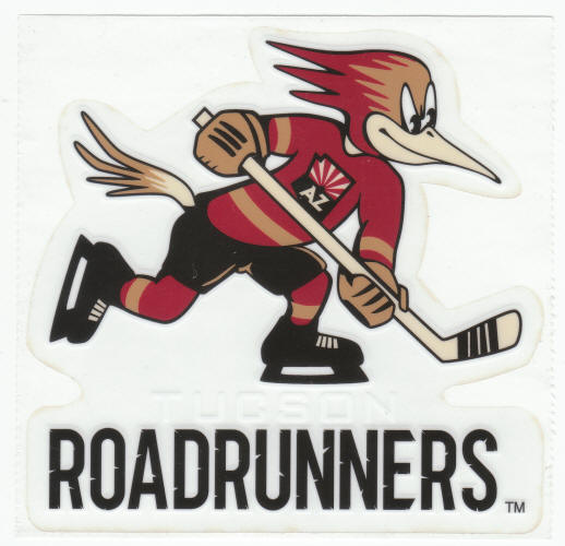 Tucson Roadrunners Sticker Decal
