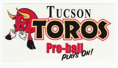 Tucson Toros Sticker