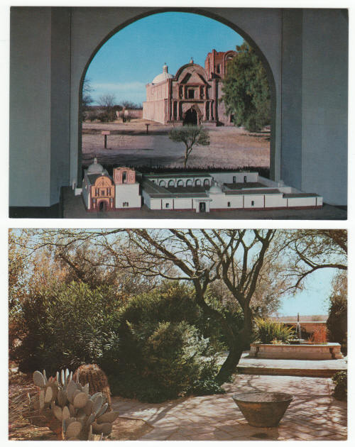1960s Tumacacori National Monument Arizona Post Cards