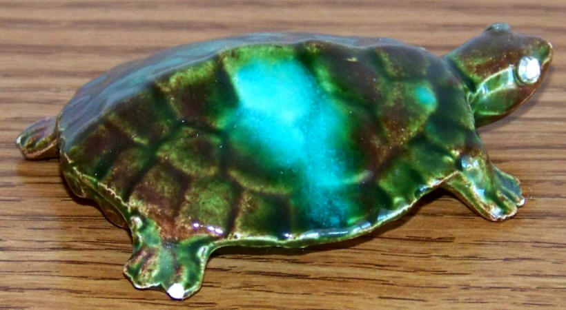 1969 Souvenir of Arizona Ceramic Turtle see chip