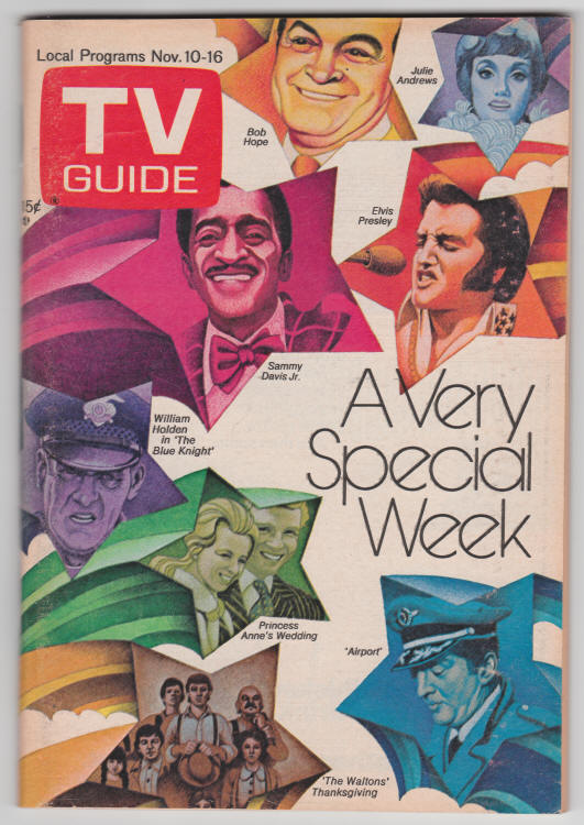 TV Guide #1076 November 1973 front cover